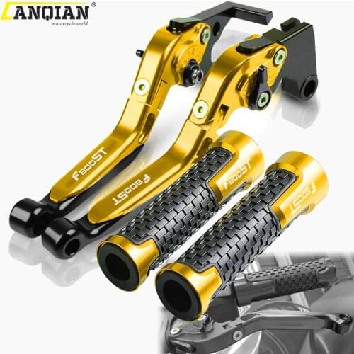 For BMW F800ST 2006 2007 2008 2009 2010 2011 2012 2013 2014 2015 Motorcycle CNC Brake Clutch Lever Handle Bar Grip F800 F 800 ST