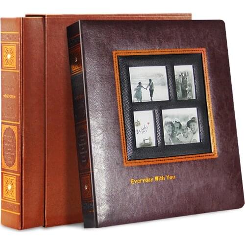 Big Capcity 6 inch Photo Album Baby Family Scrapbook Albums Wedding Foto High Quality Picture Gallery Birthday Gift 13