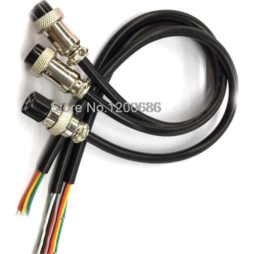 GX12 Female M12 Male GX12-4-5 2/3/4/5/6/7/8/9/10 plug-in Aviation Plug Socket Connector With 15cm 22AWG