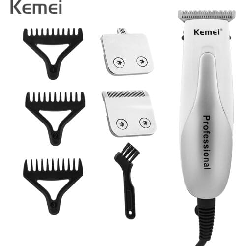 Kemei KM-6359 Electric Hair Clipper Professional Trimmer Corded Hair Cutter 3 In 1 Fine-tuning Razor Barber Hair Style Tool 38D