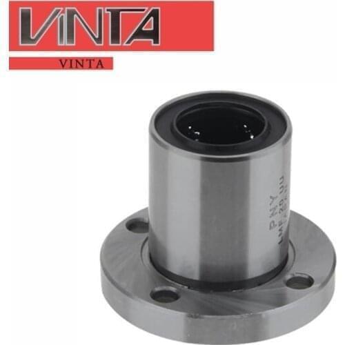 Round Flange Series linear bearing 1pcs/lot LMF6 8 10 12 13 16 20 25 30 35 40 50 60UU Linear bearings Shaft Ball Bushings (mm)