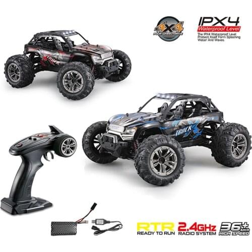 LeadingStar 9137 1/16 2.4G 4WD 36km/h RC Car W/ LED Light Desert Off-Road High Class Truck RTR Toy