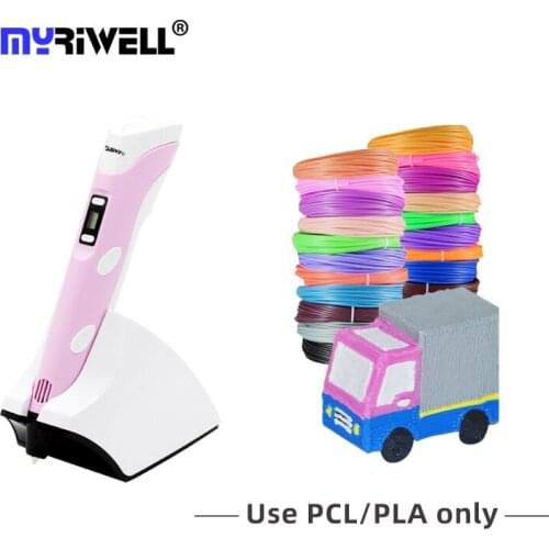 Myriwell Wireless Charging 3D Pen Original RP-200B LED Screen 3D Printing Pen Creative Toy Gift For Kids Design Drawing