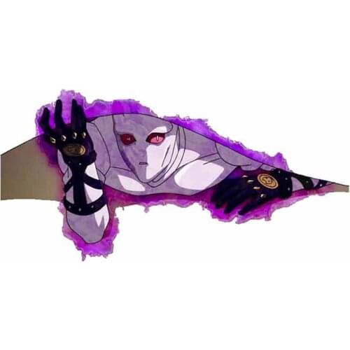Dawasaru for Jojos Bizarre Adventure Killer Queen Car Truck Decal Bumper Window Anime Car Styling 3D Stickers 13cm X 7cm