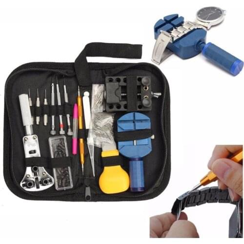 New Watch Repair tool Kit Watch Link Pin Remover Case Opener Spring Bar Remover Horlogemaker Gereedschap Repair WatchTool Kit