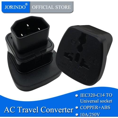 JORINDO IEC 320 Travel Switching socketm,PDU/UPS server power switch plug IEC -320 C14 product socket universal hole box