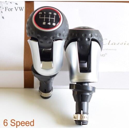 Speed Car Shifter Boot Gear Shift Knob Head Lever Accessories For Golf 6 A6 VI MK6 GTI GTD R20 2010 2011 2012 2013sr
