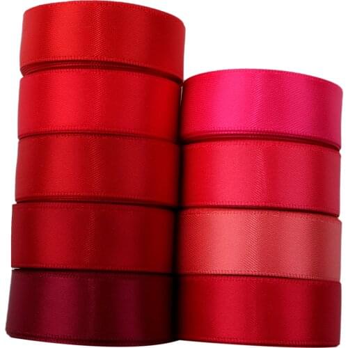 16mm Silk Satin Ribbon Set for Wedding Party Decoration Invitation Card Gift Wrapping Scrapbooking Supplies Sewing,1Yc16935