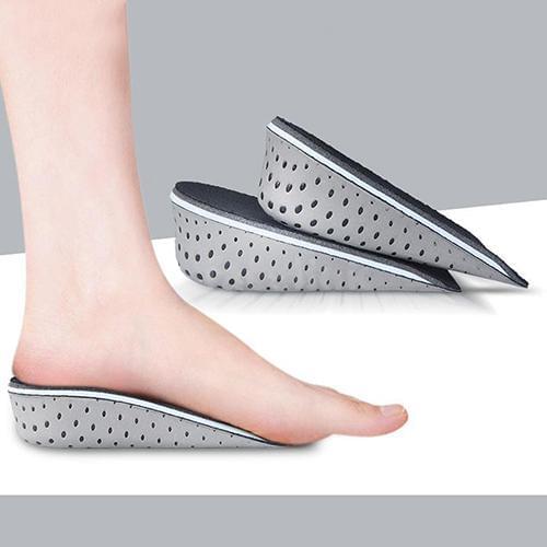 Unisex 2.3-4.3cm Memory Foam Height Increase Half Shoe Insoles Inserts Heighten Heel Insert Sports Shoes Pad Cushion wholesale