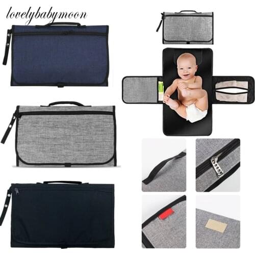 Waterproof Multi Function Portable Multifunction Diaper Changing Bag Pad Baby Mom Clean Hand Folding Mat Infant Care Products