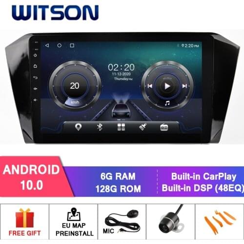 WITSON 10.2'' big screen Android 10.0 Octa core 4GB RAM CAR RADIO For VOLKSWAGEN PASSAT B8 2016-2017 HD+DVR/WIFI+MirrorLink