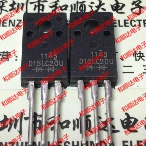 10pcs / lot D15LC20U new stock TO-220F 200CV 15A quantity
