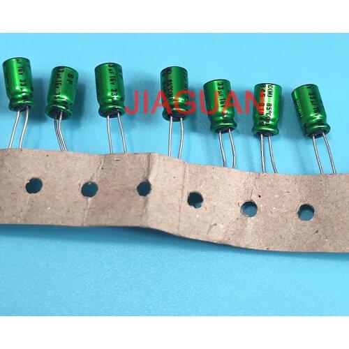 10PCS NEW NICHICON MUSE BP 33UF 16V 6.3X11MM 16V33UF nichicon MUSE-BP 33UF/16V BP ES non-polar 16V 33UF
