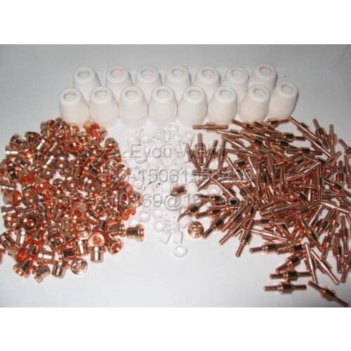 160ps PT-31/40A Tips&Electrodes(common) Consumable For CUT 30 40 50 Plasma Cut Torch - EMS shipping