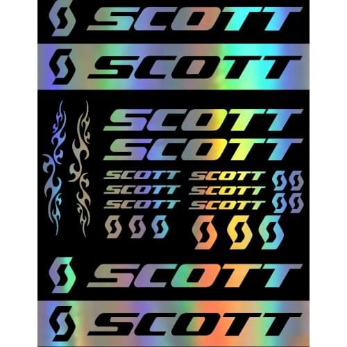 24pcs for SCOTT Bike Stickers Vinyl Decal Frame Cycle Bicycle