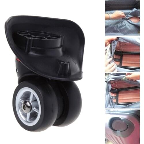 2x Suitcase Luggage Accessories Universal 360 degree Swivel Wheels Trolley Wheel M6CC