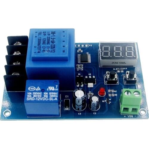 X43) XH-M602 digital control battery lithium battery charging control module Battery charge control switch Protection board