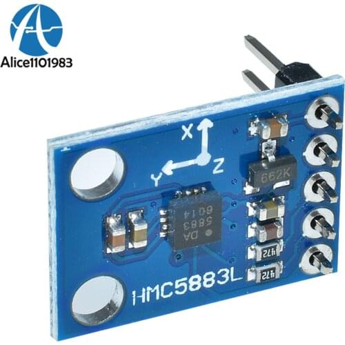 GY-273 HMC5883 HMC5883L 3-5V Triple Axis Compass Magnetometer Sensor Module For Arduino Three-Axis Magnetic Field Module DIY KIT