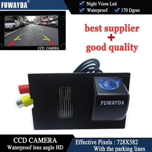 FUWAYDA CAR REAR VIEW REVERSE BACK NIGHT VISION CAMERA CCD FOR Land Rover Discovery 3 Range Rover Sport Freelander Freelander 2