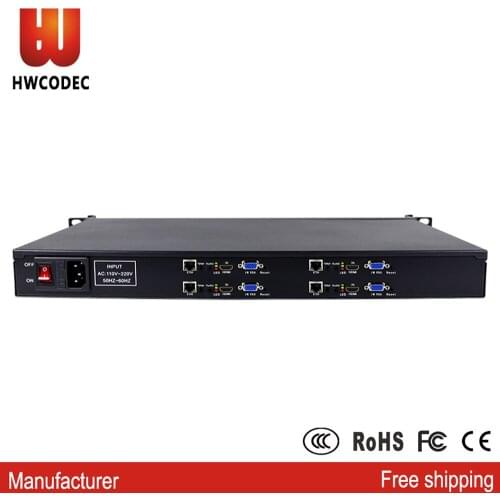 HWCODEC H3214 4 Channel HDMI/VGA Encoder IPTV Encoder H.264 Encoder FHD 1080P IP Encoder Video Streaming Encoder for YouTube