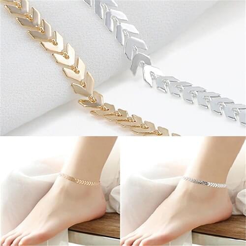 2017 Hot Selling Women Boho Arrows Barefoot Foot Bracelet Jewelry Sandal Beach Anklet Chain