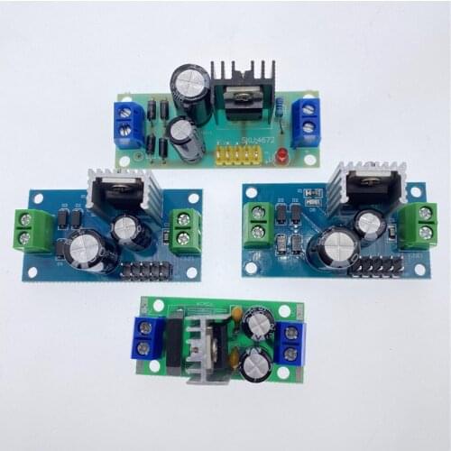 1PCS LM7805 LM7806 LM7809 LM7812 DC/AC Three Terminal Voltage Regulator Power Supply Module 5V 6V 9V 12V Output Max 1.2A