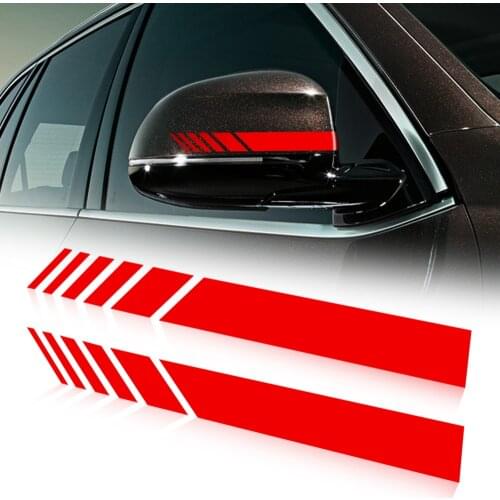 Car Sticker Rearview Mirror Side Decal Stripe Vinyl for Peugeot Peugeot 3008 208 308 508 408 2008 307 4008 Traveller Expert