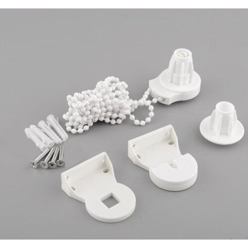 PVC Non-adjustable Hook Curtain Shutter Accessories Window Blind Home Decor Window Treatments Hardware Manual Roller Blinds