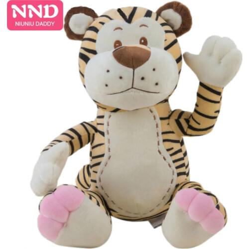 Niuniu Daddy Birthday Valentines Gift Soft Animal Toy With High Quality Stuffed Tiger Wedding Plush Toy Size 30cm
