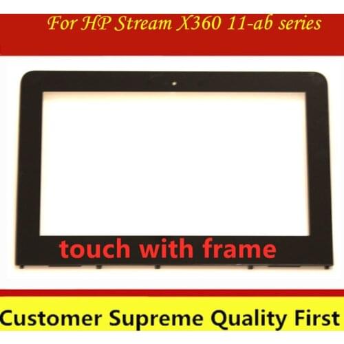 Ooriginal 11.6' original 11.6'Touch Screen Digitizer For HP x360 11-ab series 11-ab000na 11-ab000nf 11-ab000nx Series WITH FRAME