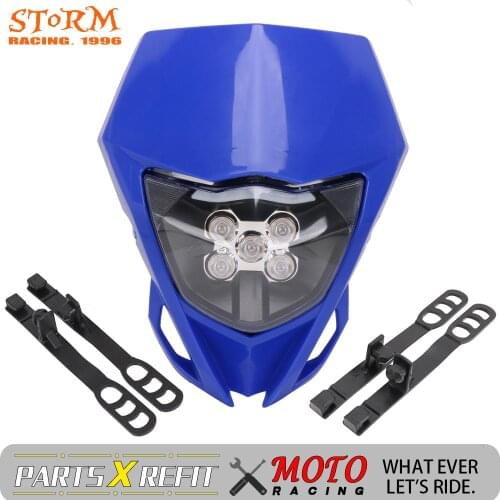 Motorcycle LED Headlight Headlamp Head Lamp Light For Yamaha YZF WRF YZ125 YZ250 YZ250F YZ125F YZF250 450 WR250F