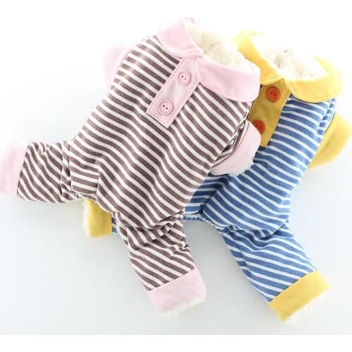 Four leg Warm Dog Jumpsuit Winter Pet Clothes Puppy Chihuahua Yorkshire Pomeranian Shih Tzu Bichon Poodle Dog Clothing Costumes