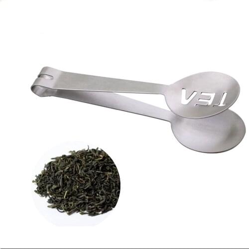 Resistant Teabag Food Set Tea Clips Stainless Steel Tong Squeezer Tea Kitchen Accessories Salad Tongs Tweezer Food Toast Clip