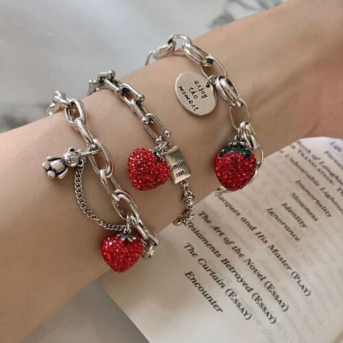 V-best Red Bracelets