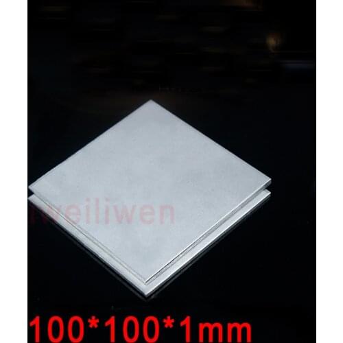 1mm thickness Cupronickel plate white Copper nickel and zinc Plate tutenag Board of CuNi18Zn27 argentan Sheet ambrose alloy