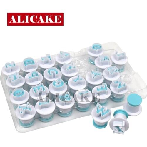 10-26Pcs Cookie Cutter Biscuit Mould for Number Letter Fondant DIY Handmade Baking Pasty Cake Decoration Tools