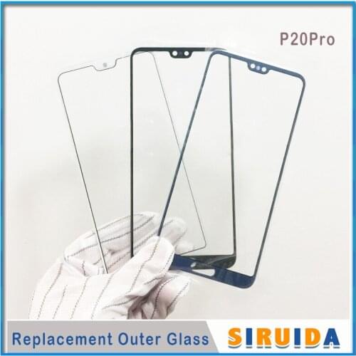 10PCS LCD Front Outer Glass Lens For HUAWEI HUA WEI P20 P30 Lite Pro P30lite P30Pro Touch Screen Repair