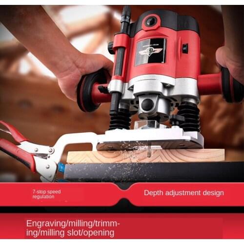 1050W/1500W/2100W Woodworking Electric Router trimmer Wood Milling Engraving Slotting Trimming machine Hand Carving Carpentry