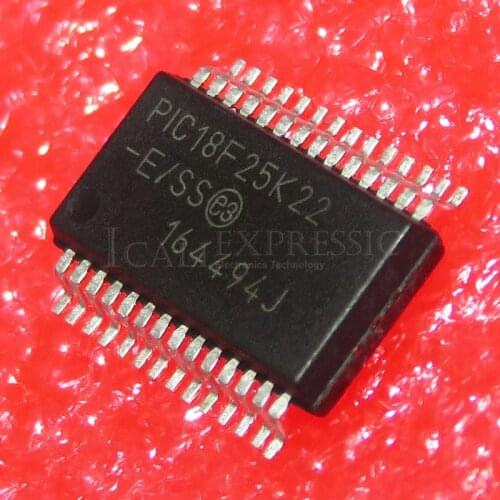 2PCS PIC18F25K22-I/SS PIC18F25K22T-I/SS PIC18F25K22 SSOP-28 In Stock