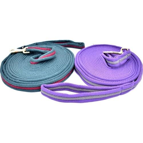 8m thickened field training rope loop Training Rope Horse Training Rope color random delivery Equestrian equipment