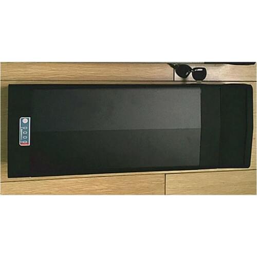 Electric Bike Battery 48V 20AH Rear Rack Battery 13S5P 2500mah li-ion cell black Aluminum case With Tail light and power display