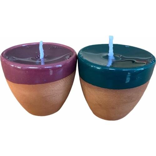 Handmade Crock Cup Scented Gel Candle, Regional, Candle Accessory, Decoration, Decor, Bath, House, Case, Gift, Witch Product