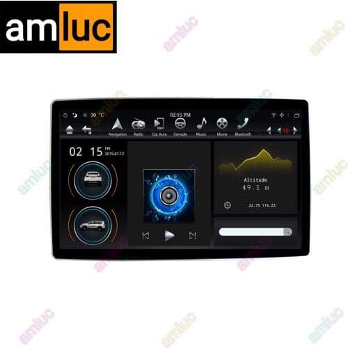 Tesla Style 12.8" PX6 100 Rotatable IPS 2Din Android 4GB 64GB Car DVD Player RDS radio for universal audio Nissan toyota Hyundai