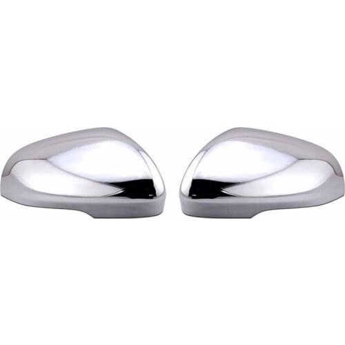 For Renault Clio 4 HB Chrome Mirror Cover 2 piece Stainless Steel 2012-2018 Chromium Styling Accessories Modified Car Mirror Cover
