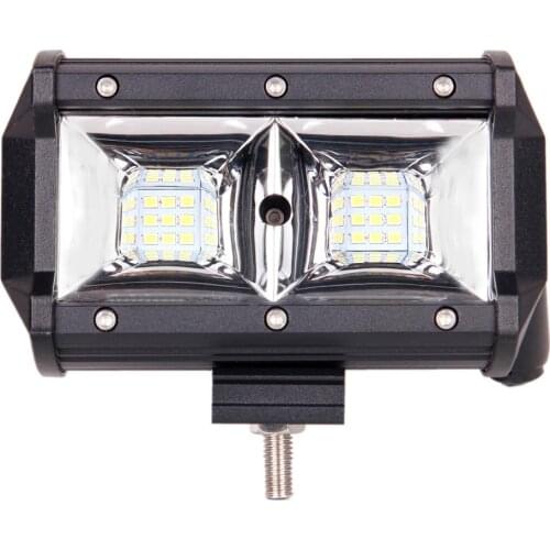 1 piece 5 inch Aluminum Led Bar Work Light 54W 5400lm Waterproof Driving Lamps for Off-road 4x4 Cars Trailer Motor Boat 12V 24V