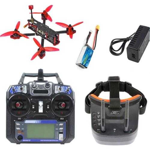Three210 V2 RC FPV Racing Drone Quadcopter with Betaflight F4 Pro V2 Flight Controller Foxeer Razer Micro 1200TVL Camera