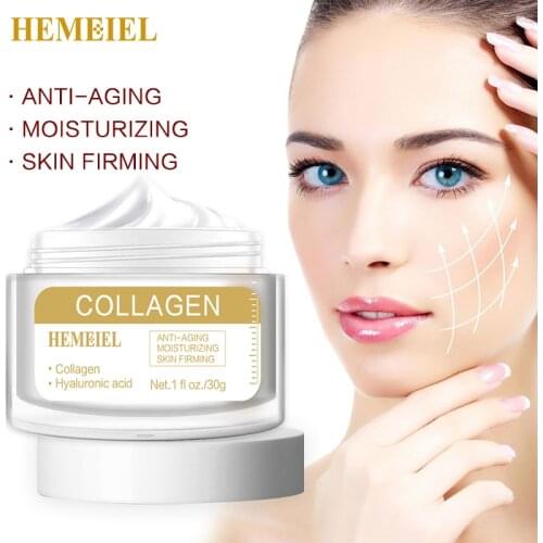 Collagen Cream Anti-Aging Skin Firming Face Cream Nourishing Serum Skin Care Whitening Moisturizing Anti Wrinkle Facial Cream