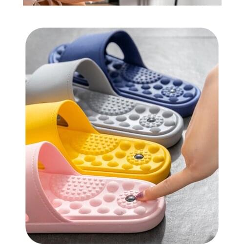 Foot Massager Relieve Stress Fatigue Tension Relief Reflexology Massage Slippers Household Acupuncture Feet Massager Health Care