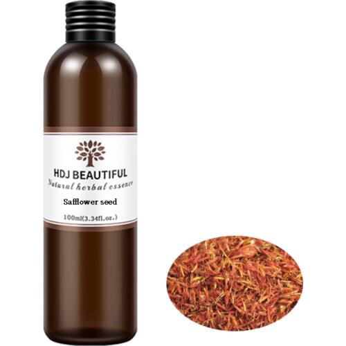 Diy handmade soap skin care raw material safflower seed oil 30ml-1000ml base oil moisturizing massage essential oil