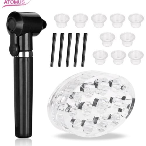 Electric Tattoo Pigment Ink Mixer kit Tattoo Stirrer with 5 Sticks oval acrylic holder Machine Tool SupplyTattoo Accessories